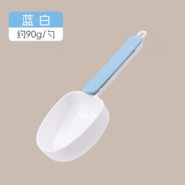 Dog food spatula Cat food spoon Dog food spoon Plastic spatula pet food food spatula storage spoon P