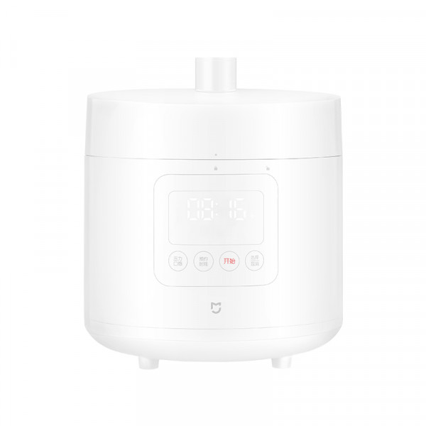 The MI Smart electric pressure cooker is 2.5L in white