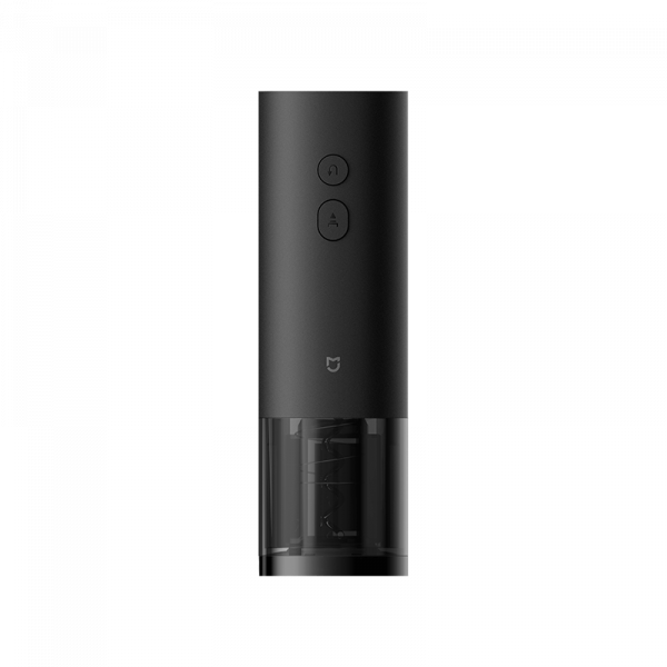 MI electric red wine bottle opener in black